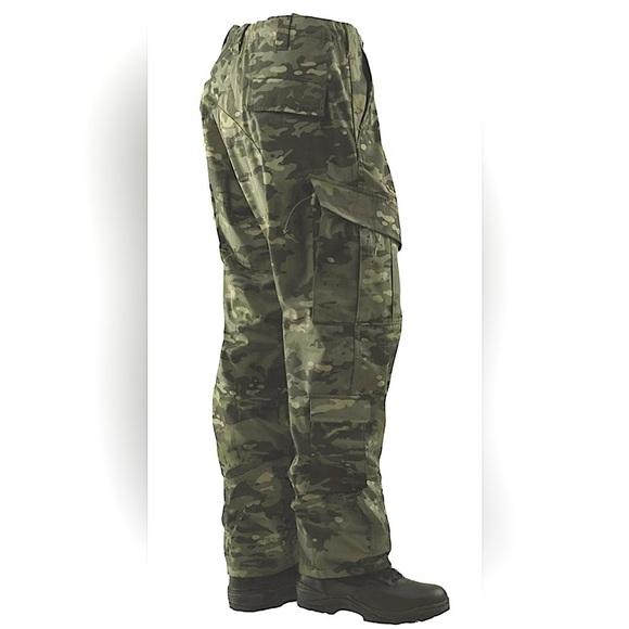 TRU-SPEC Multicam Men's Medium-Long Gorpcore Camouflage Cargo Utility Pants NWT - Picture 1 of 8